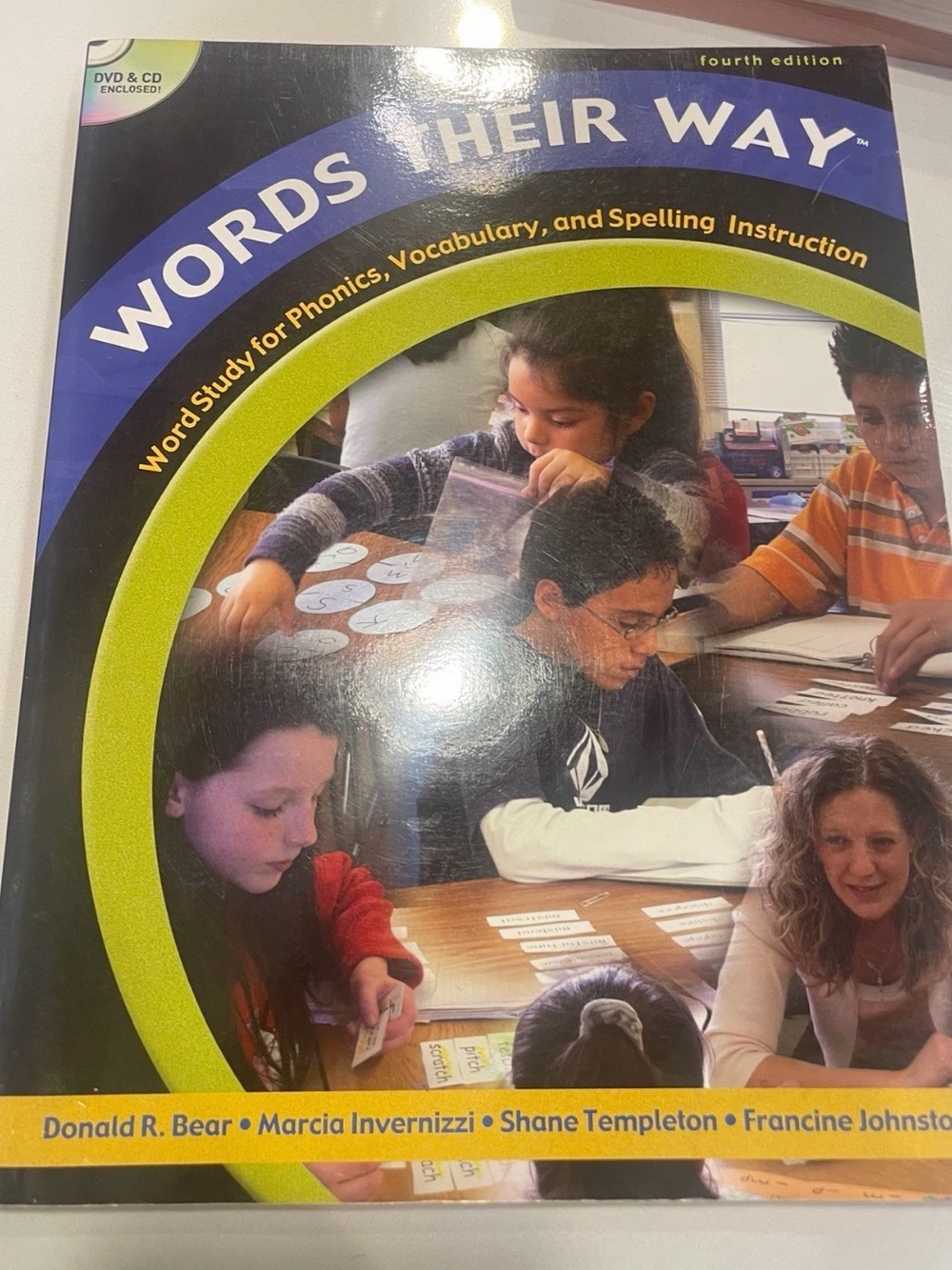 Pearson Words Their Way Workbook – Blue and Green Cover